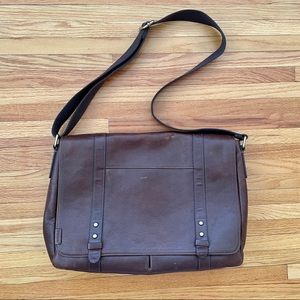 Fossil Leather Messanger Bag